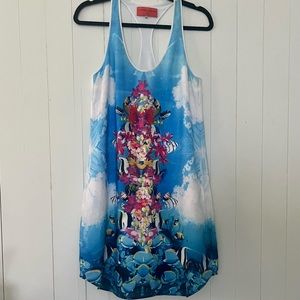 CLOVER CANYON Sz M Under the Sea Shift Dress